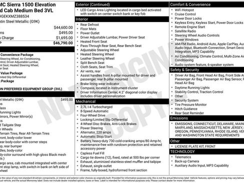 Used 2021 GMC Sierra 1500 Elevation image 22