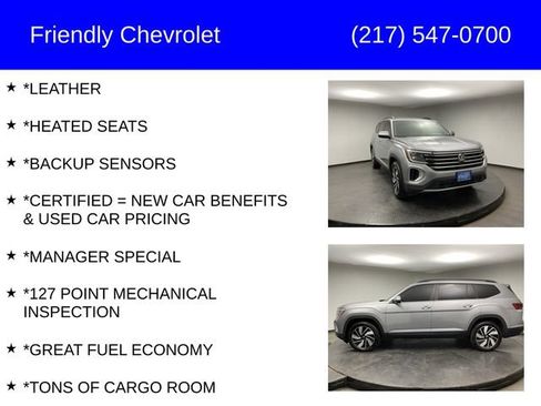 Used 2025 Volkswagen Atlas SE FWD image 12
