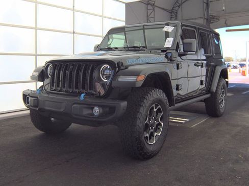Used 2023 Jeep Wrangler Unlimited Rubicon 4xe w/ Steel Bumper Group AWD/4WD image 1