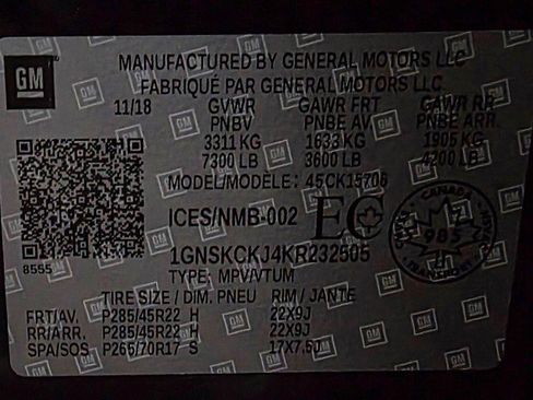 Used 2019 Chevrolet Tahoe Premier image 49