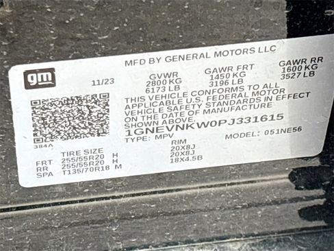 Used 2023 Chevrolet Traverse High Country image 35