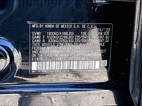 Used 2023 Honda HR-V Sport image 34