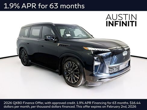 New 2026 INFINITI QX80 Autograph w/ Premium Cargo Package image 1