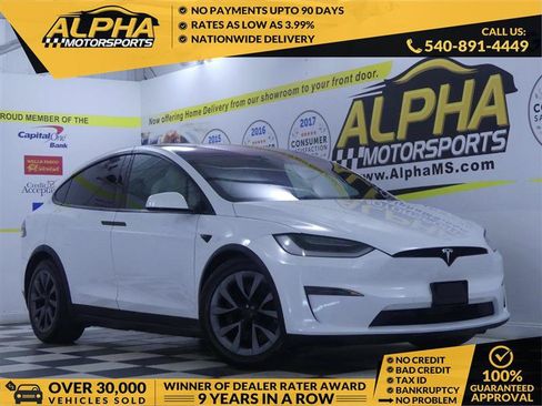 Used 2022 Tesla Model X AWD/4WD image 1
