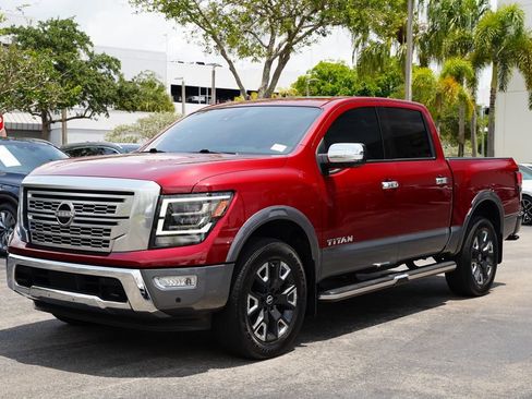 Used 2024 Nissan Titan Platinum Reserve w/ Moonroof Package AWD/4WD image 3