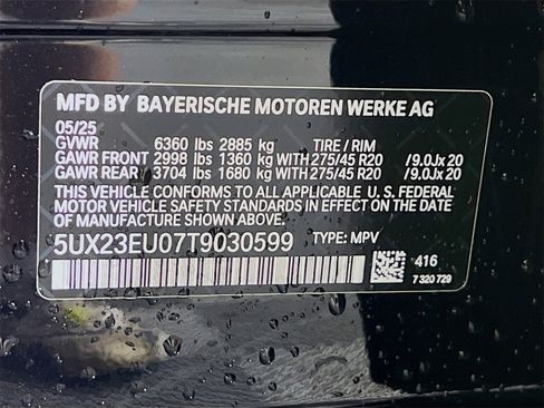 New 2026 BMW X5 xDrive40i w/ M Sport Package image 36