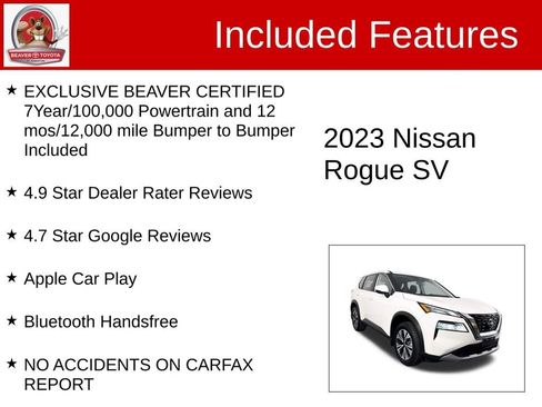 Used 2023 Nissan Rogue SV image 4