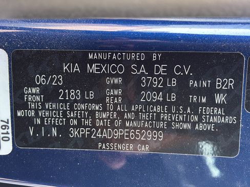 Used 2023 Kia Forte LXS FWD image 38