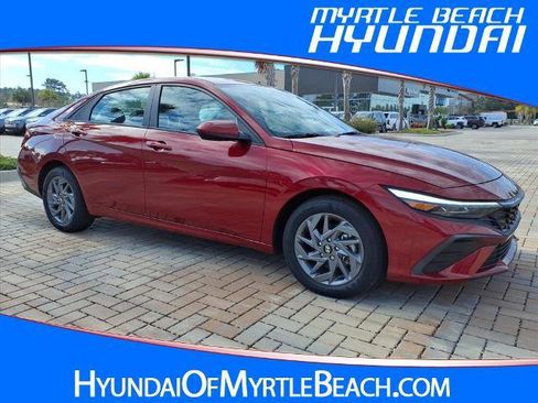 Certified 2024 Hyundai Elantra Blue image 1