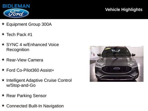 Used 2023 Ford Escape ST-Line w/ Tech Pack #1 image 10