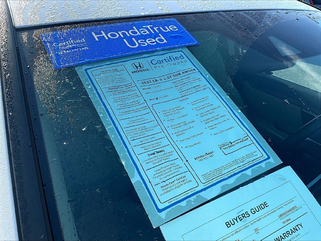 Certified 2022 Honda CR-V EX image 37