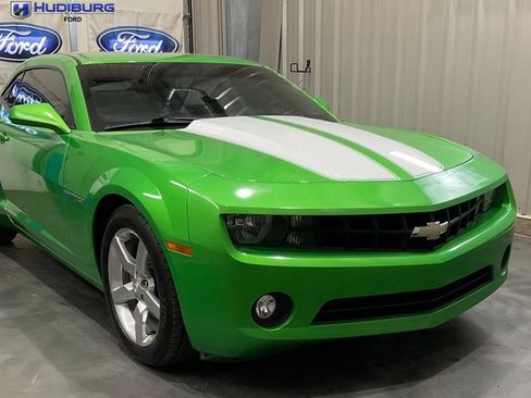 Used 2011 Chevrolet Camaro LT w/ White Stripe Package RWD image 1