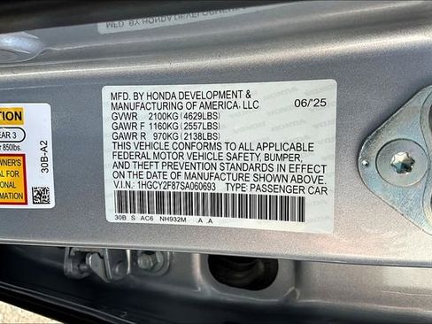 New 2025 Honda Accord Touring image 14