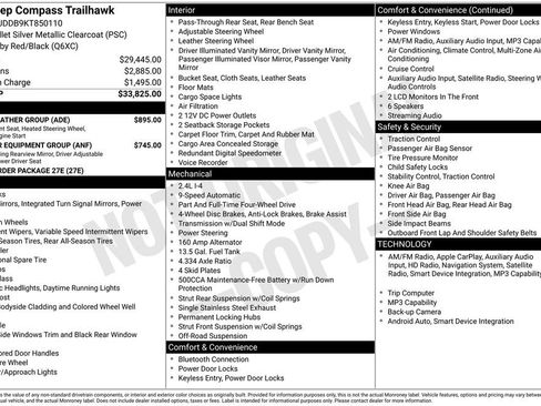 Used 2019 Jeep Compass Trailhawk w/ Cold Weather Group image 6