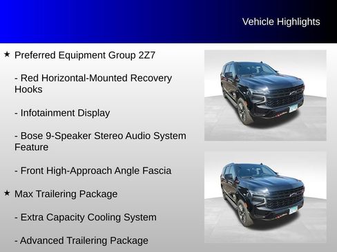 Used 2023 Chevrolet Tahoe Z71 w/ Max Trailering Package image 20