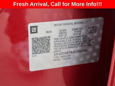 Certified 2018 Chevrolet Malibu LT w/ Leather Package FWD image 38