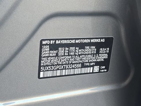 Used 2026 BMW X3 xDrive30i w/ Convenience Package AWD/4WD image 12