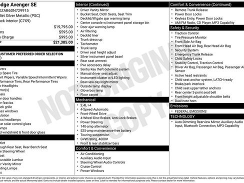 Used 2013 Dodge Avenger SE image 27