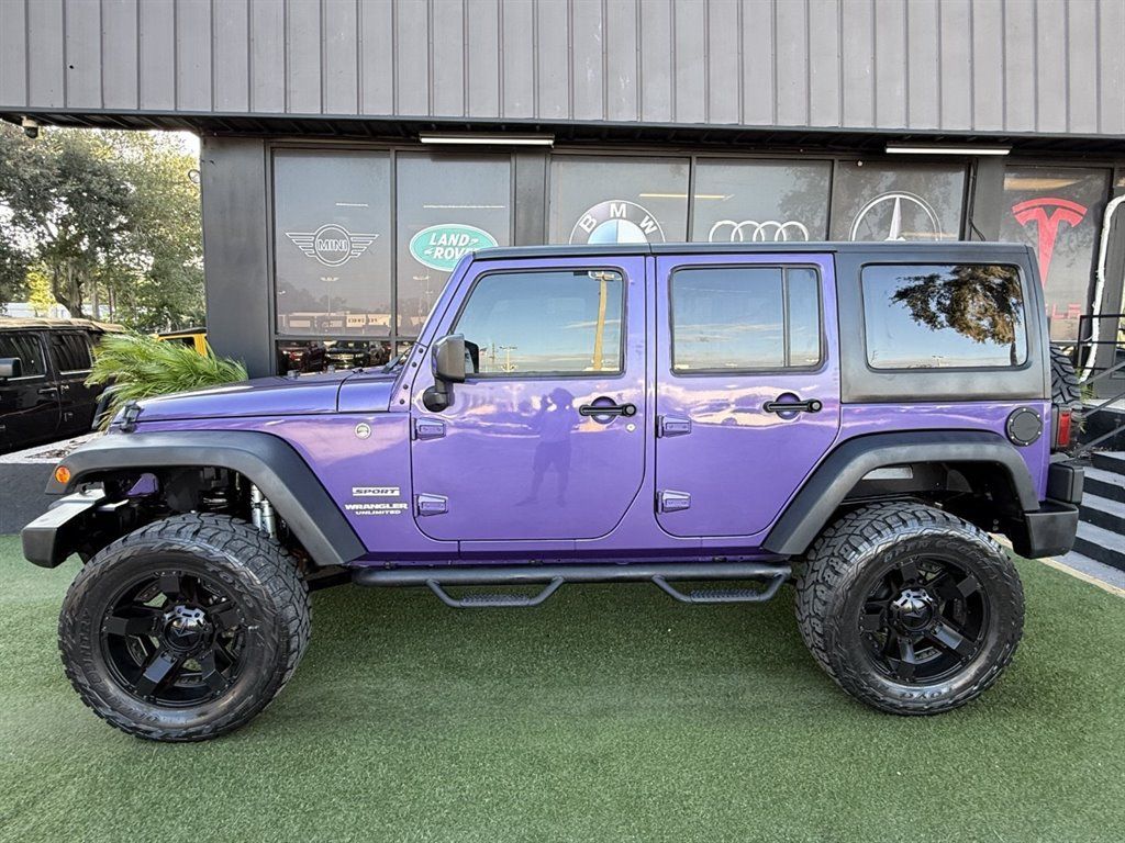 Used 2017 Jeep Wrangler Unlimited Sport w/ Quick Order Package 24S AWD/4WD image 7