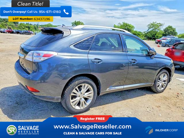 Used 2011 Lexus RX 450h AWD w/ Premium Pkg image 4