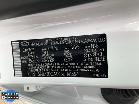 Used 2022 Hyundai Tucson Limited w/ Cargo Package image 21