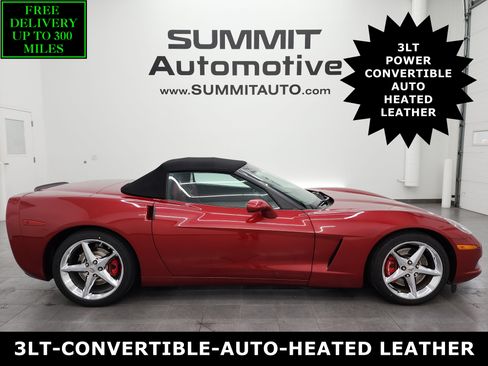 Used 2012 Chevrolet Corvette Convertible w/ 3LT Preferred Equipment Group RWD image 1