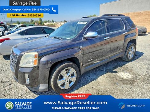 Used 2015 GMC Terrain SLT w/ Chrome Appearance Package FWD image 1