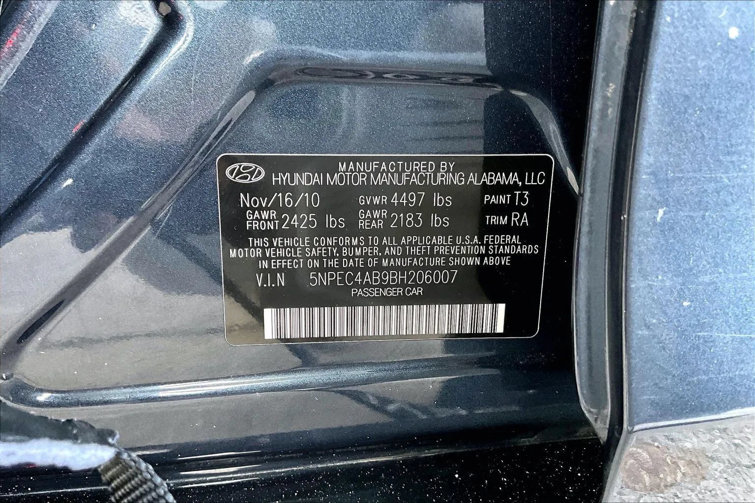 Used 2011 Hyundai Sonata Limited w/ Navigation Pkg 5 FWD image 16