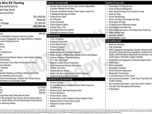 Certified 2023 Kia Niro EX Touring FWD image 11