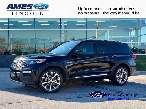 Used 2021 Ford Explorer Platinum w/ Equipment Group 601A AWD/4WD image 1