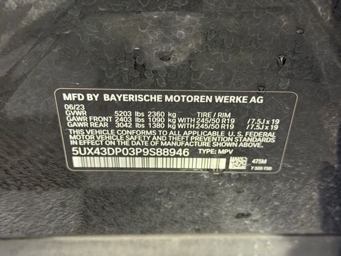 Certified 2023 BMW X3 sDrive30i w/ Premium Package RWD image 21