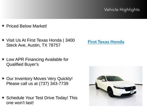 Used 2024 Honda Accord EX-L image 10