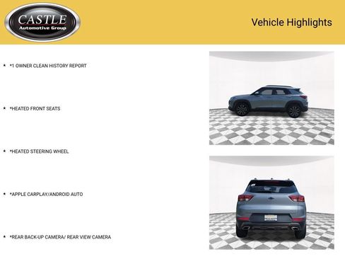 Used 2023 Chevrolet TrailBlazer ACTIV w/ Convenience Package FWD image 3