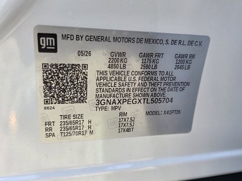 New 2026 Chevrolet Equinox LT w/ Convenience Package II AWD/4WD image 25