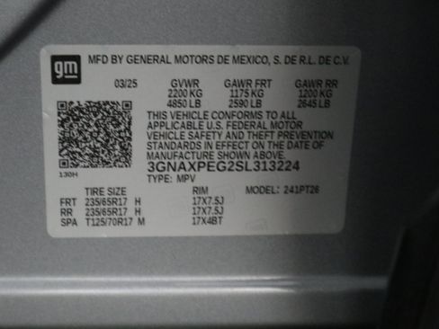 Used 2025 Chevrolet Equinox LT image 35
