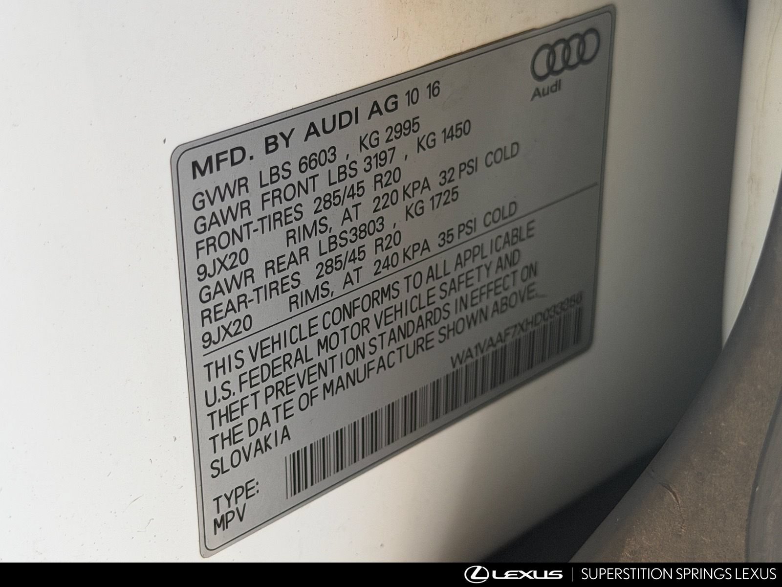 Used 2017 Audi Q7 3.0T Prestige AWD/4WD image 30