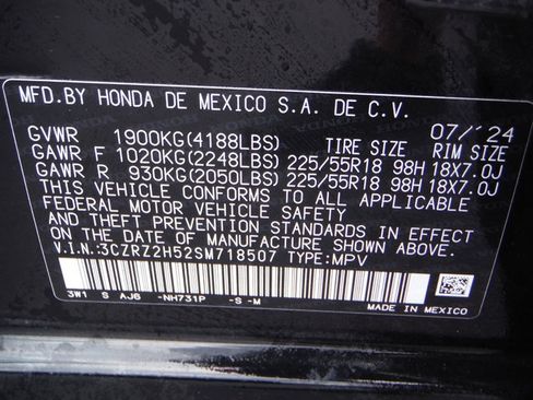 Used 2025 Honda HR-V Sport image 35