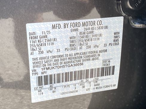 Used 2026 Ford Explorer Active RWD image 33