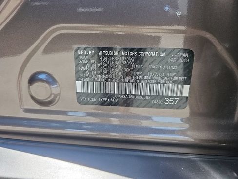 Used 2019 Mitsubishi Outlander Sport AWD image 32