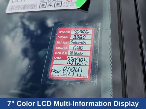 Used 2020 Genesis G80 3.8 w/ Ultimate Package 03 image 10