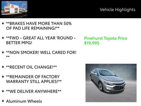 Used 2024 Chevrolet Malibu LT image 19