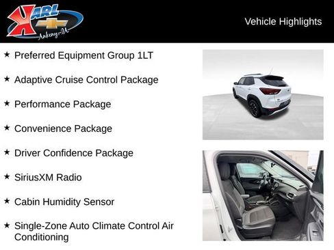 Used 2021 Chevrolet TrailBlazer LT FWD image 2