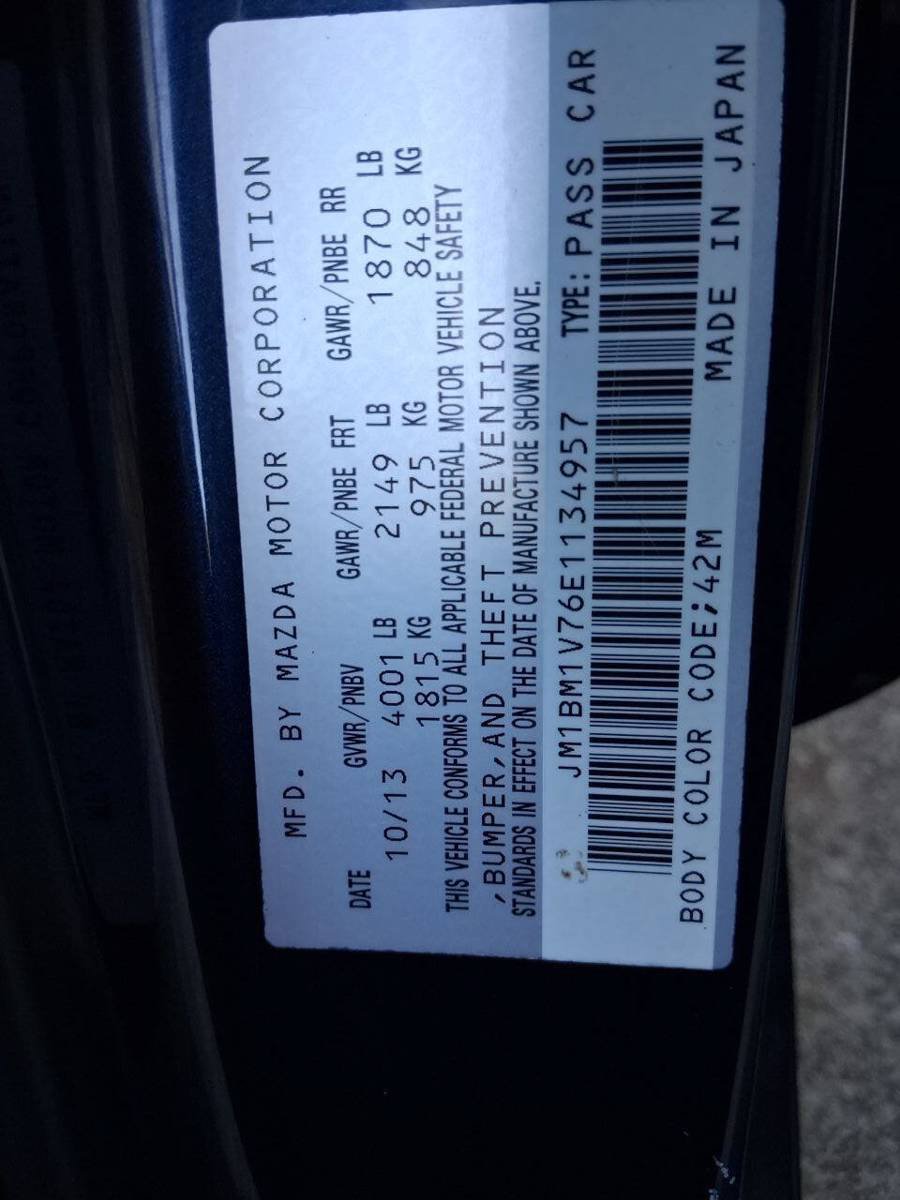Used 2014 MAZDA MAZDA3 i Touring FWD image 18