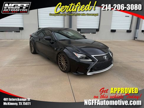 Used 2015 Lexus RC 350 w/ F Sport w/Summer Tires image 1