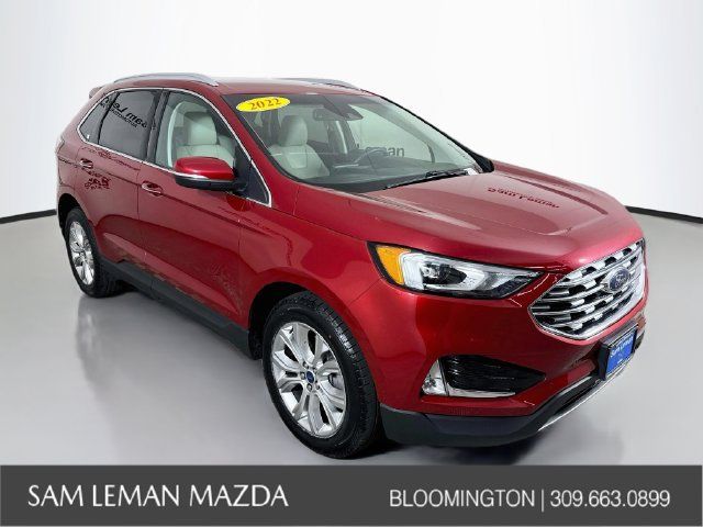 Used 2022 Ford Edge Titanium AWD/4WD image 1