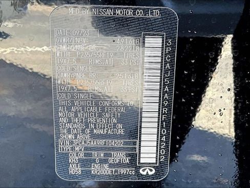 Certified 2024 INFINITI QX50 Pure image 46