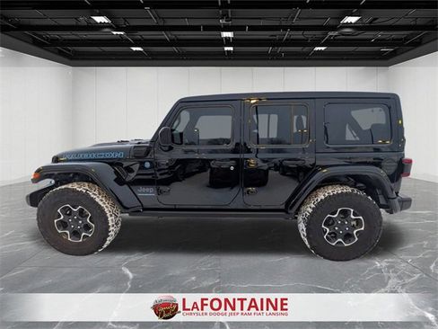 Used 2023 Jeep Wrangler Unlimited Rubicon 4xe w/ Cold Weather Group image 2