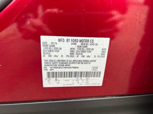 Used 2017 Ford Explorer Sport w/ Equipment Group 401A image 21