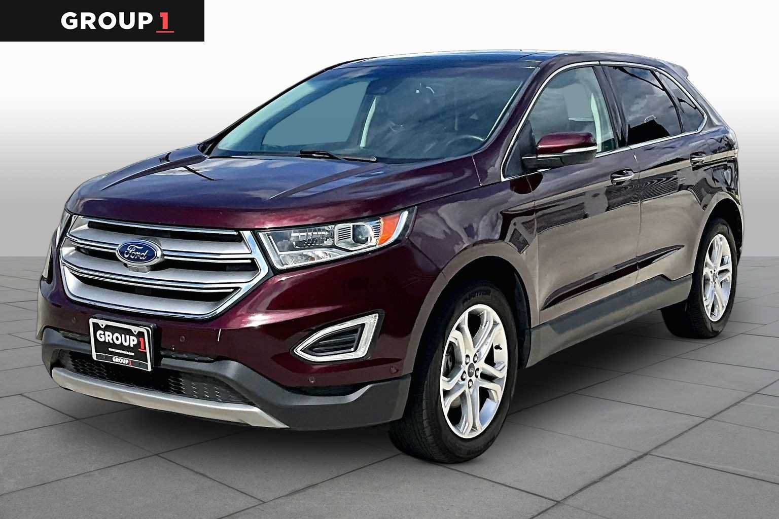 Used 2018 Ford Edge Titanium w/ Equipment Group 302A FWD image 1