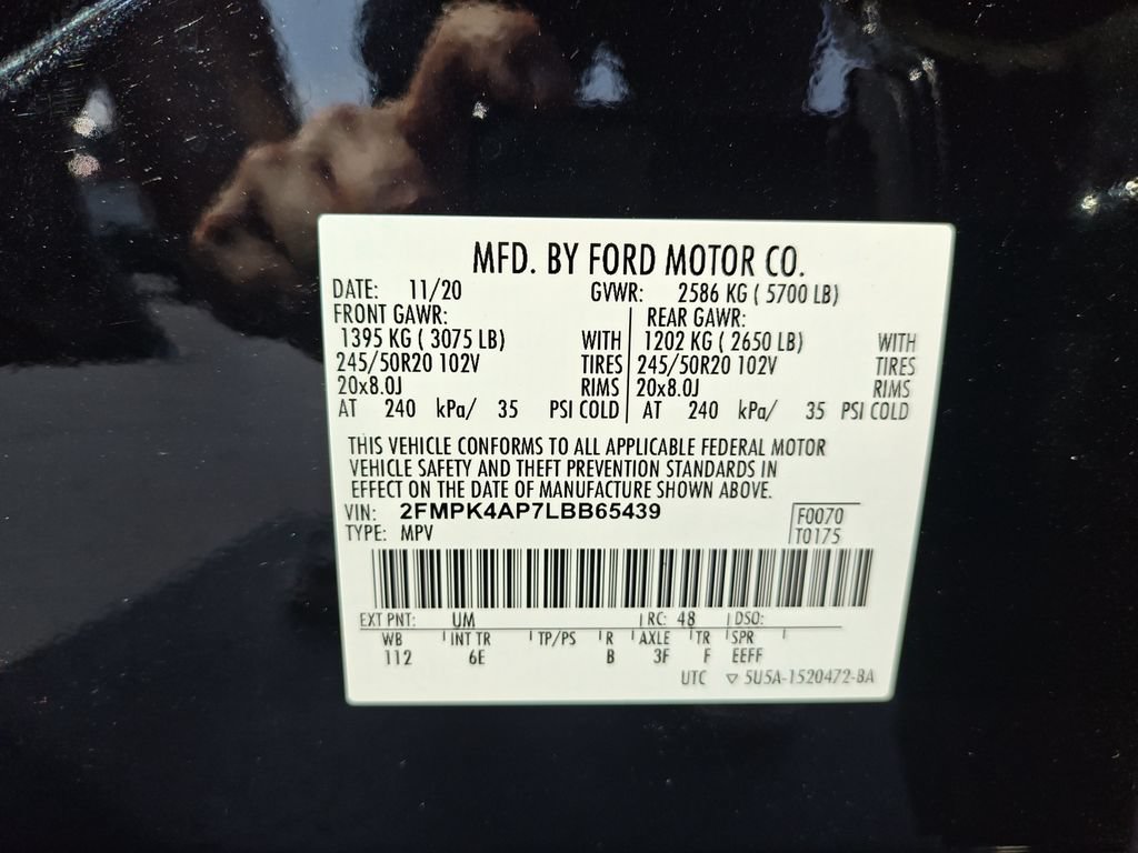 Used 2020 Ford Edge ST w/ Cold Weather Package AWD/4WD image 26